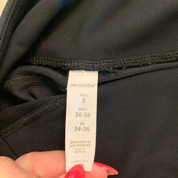 Marika Black Legggings sz S - Picture 6 of 6